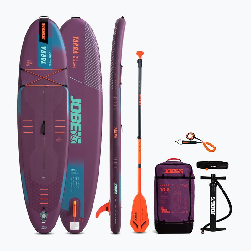 Дошка SUP JOBE Aero Yarra SUP Board Package 10'6" sunset purple 3