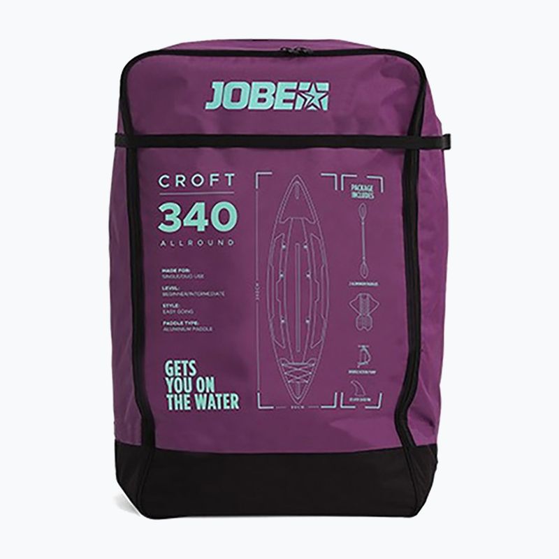 Байдарка надувна 2-місна JOBE Croft Inflatable Kayak Package 340 см sunset purple 11