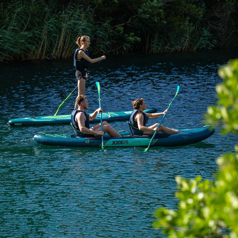 Байдарка надувна 2-місна JOBE Gama Inflatable Kayak Package 365 см atlantic green 17