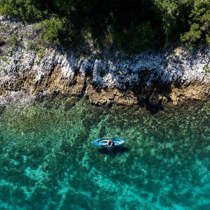 Байдарка надувна 2-місна JOBE Gama Inflatable Kayak Package 365 см atlantic green 18