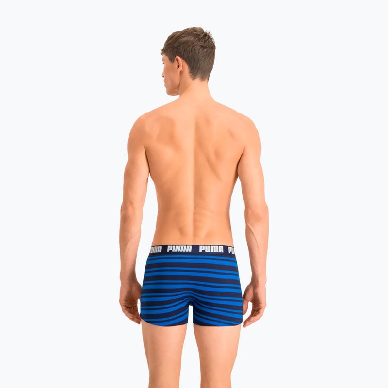 Боксерки чоловічі PUMA Heritage Stripe 2szt blue 4
