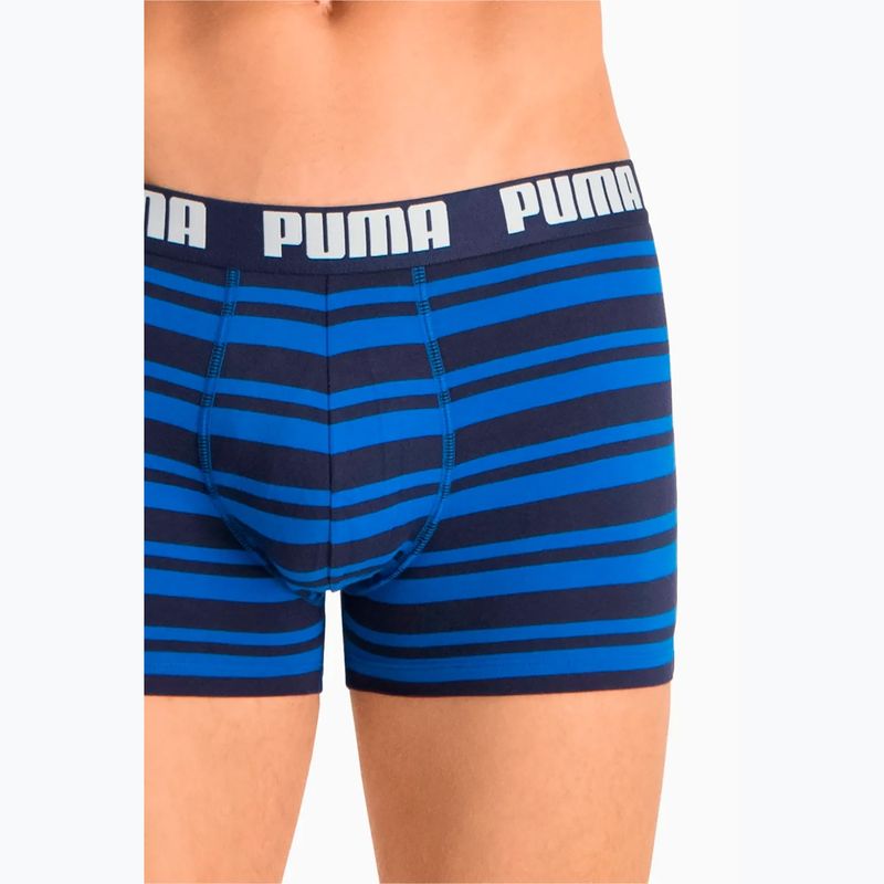 Боксерки чоловічі PUMA Heritage Stripe 2szt blue 5