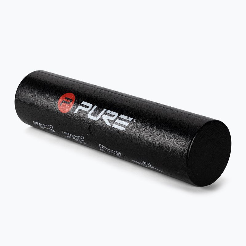Ролик масажний Pure2Improve Exercise Trainer чорний 2149
