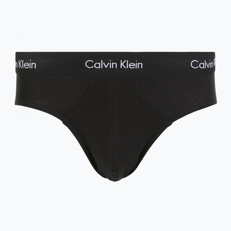 Труси чоловічі Calvin Klein 0000U2661G Hip Brief 3 пари black body 2