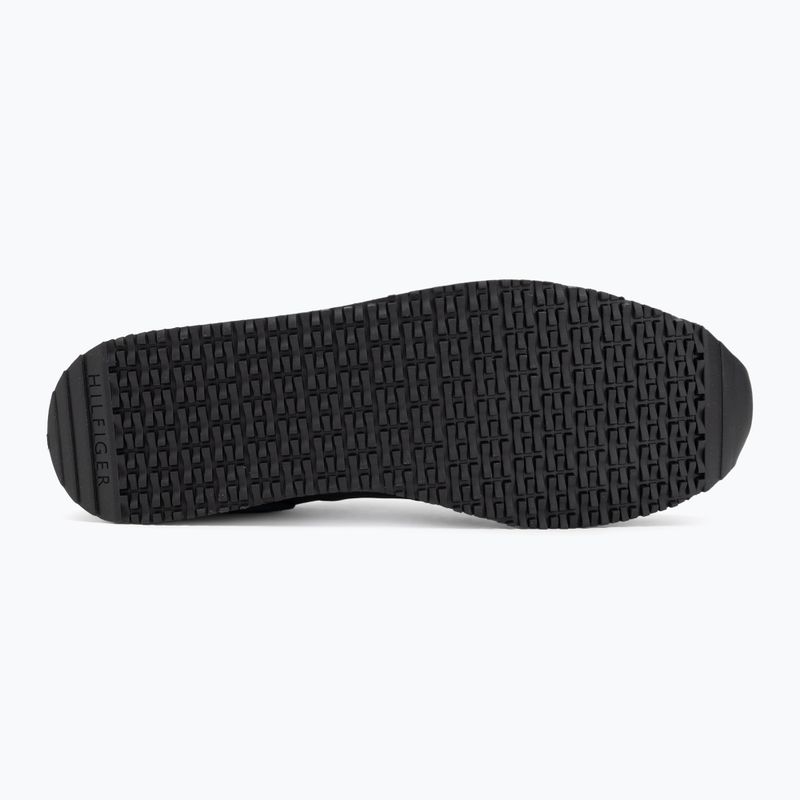 Кросівки чоловічі Tommy Hilfiger Iconic Leather Suede Mix Runner midnight 4
