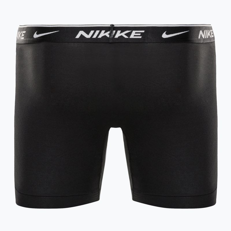 Боксери чоловічі Nike Everyday Cotton Stretch Boxer Brief 3Pk MP1 white/grey heather / black 3