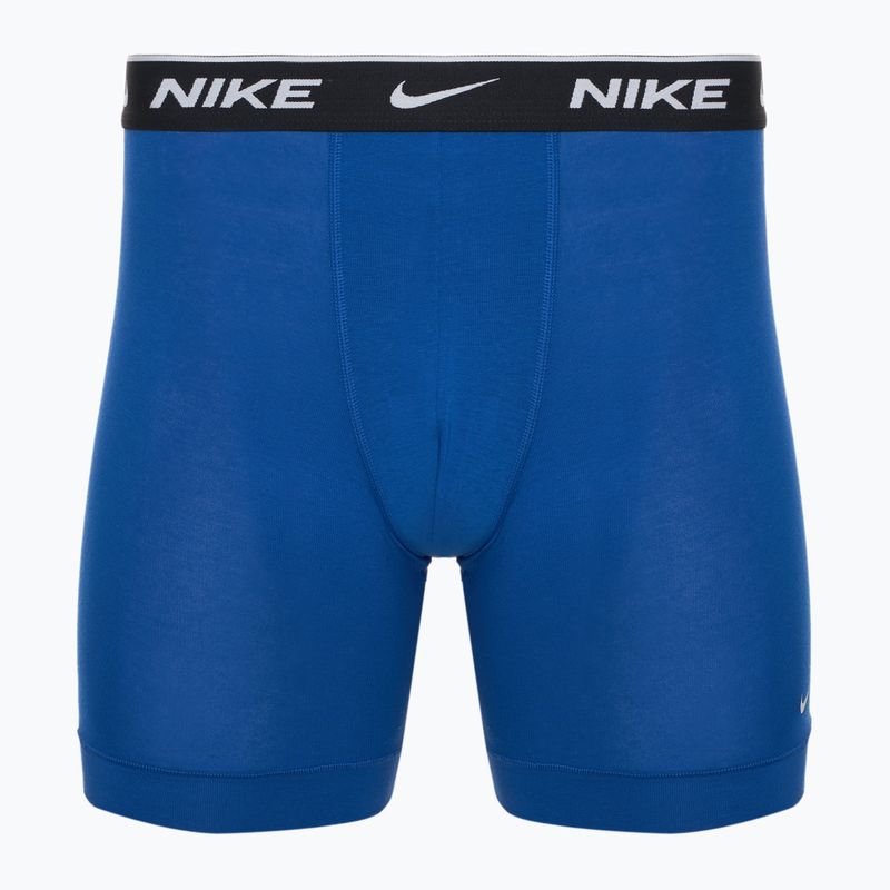 Чоловічі труси-боксери Nike Everyday Cotton Stretch 3 пари обсидіан / ігровий королівський / чорний 3