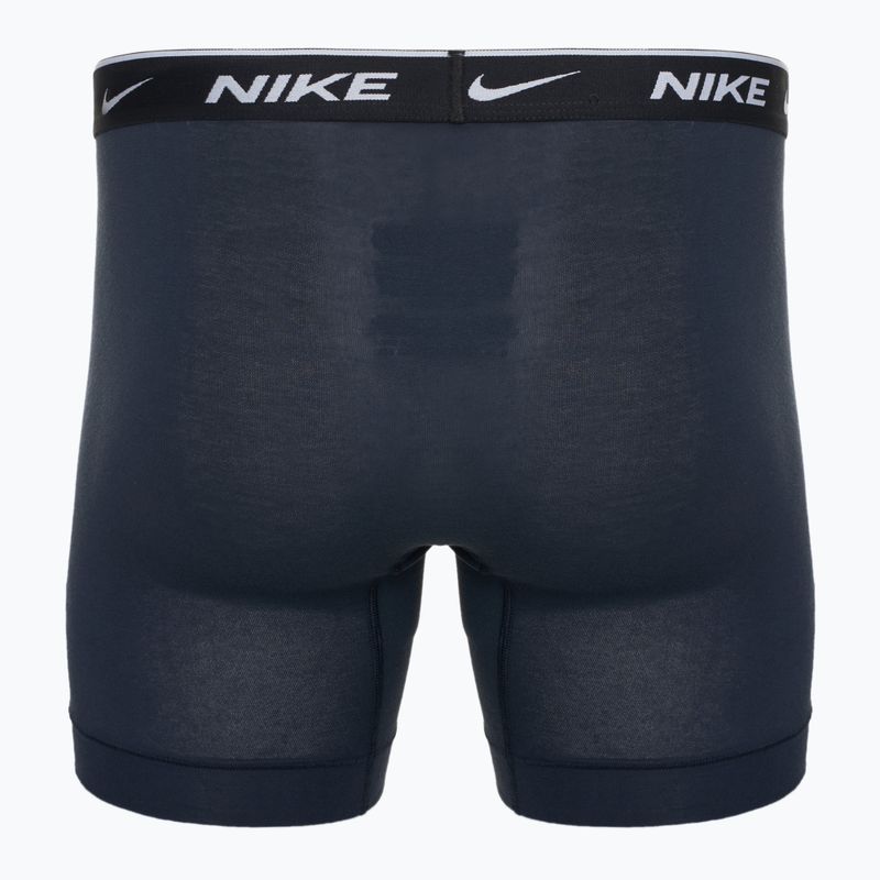 Чоловічі труси-боксери Nike Everyday Cotton Stretch 3 пари обсидіан / ігровий королівський / чорний 5