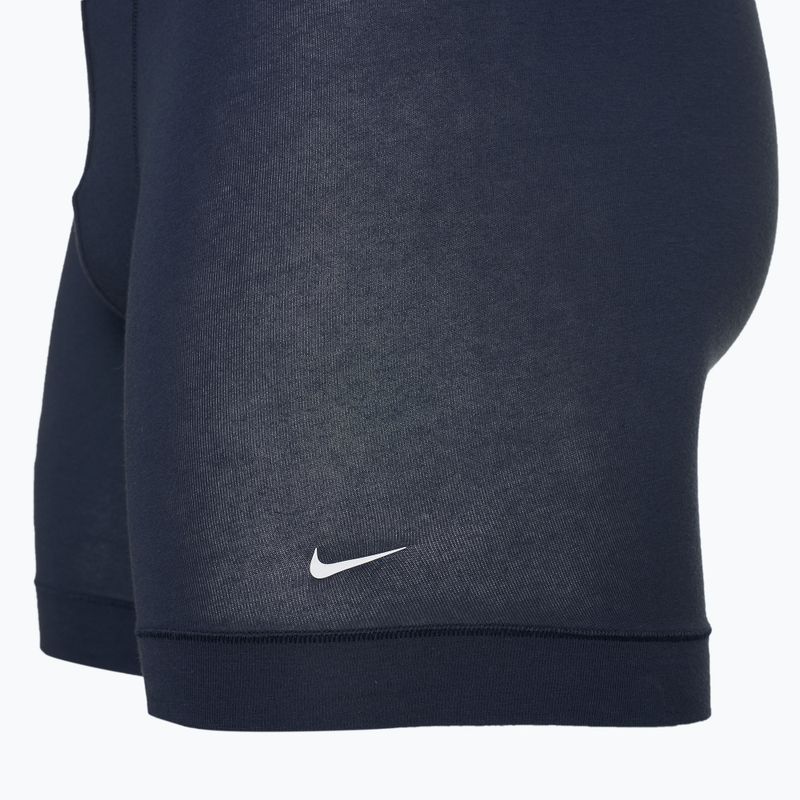 Чоловічі труси-боксери Nike Everyday Cotton Stretch 3 пари обсидіан / ігровий королівський / чорний 6