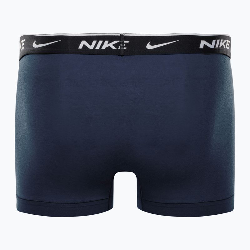 Боксери чоловічі Nike Everyday Cotton Stretch Trunk 3Pk UB1 obsidian / game royal / black 6