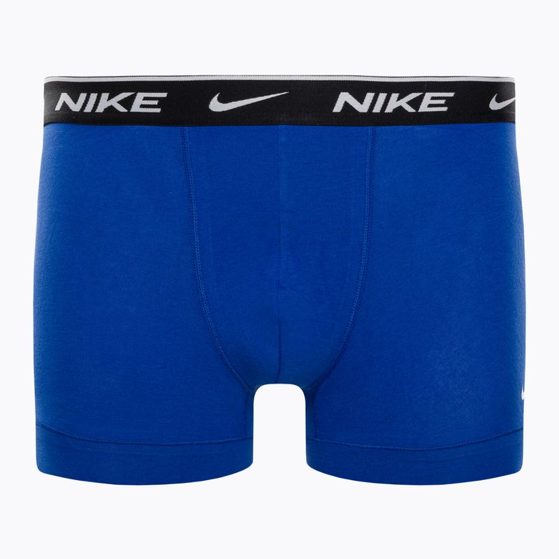 Боксери чоловічі Nike Everyday Cotton Stretch Trunk 3Pk UB1 obsidian / game royal / black 8