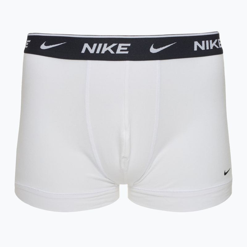 Чоловічі труси-боксери Nike Everyday Cotton Stretch Trunk 3 пари білий/сірий верес/чорний 4