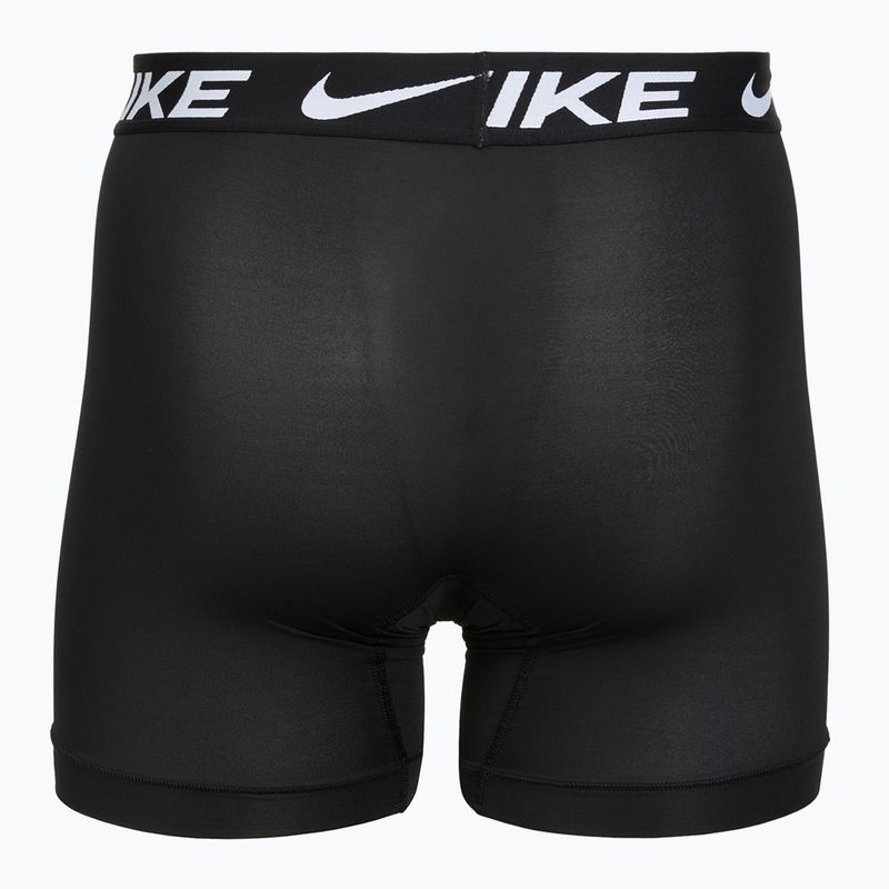 Боксерки чоловічі Nike Boxer Brief Long Black / Black 2