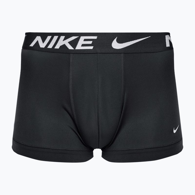 Чоловічі шорти-боксери Nike Dri-Fit Essential 3 пари з принтом логотипу nike/холодний сірий/чорний 2