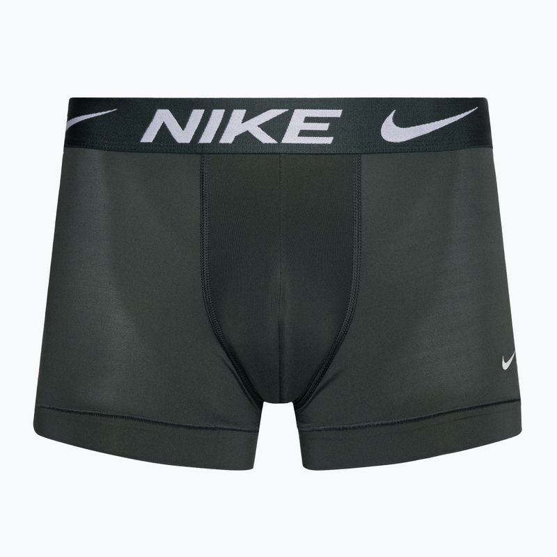 Чоловічі труси-боксери Nike Dri-Fit Essential Micro Trunk 3 пари сірий/світлий/помаранчевий 3