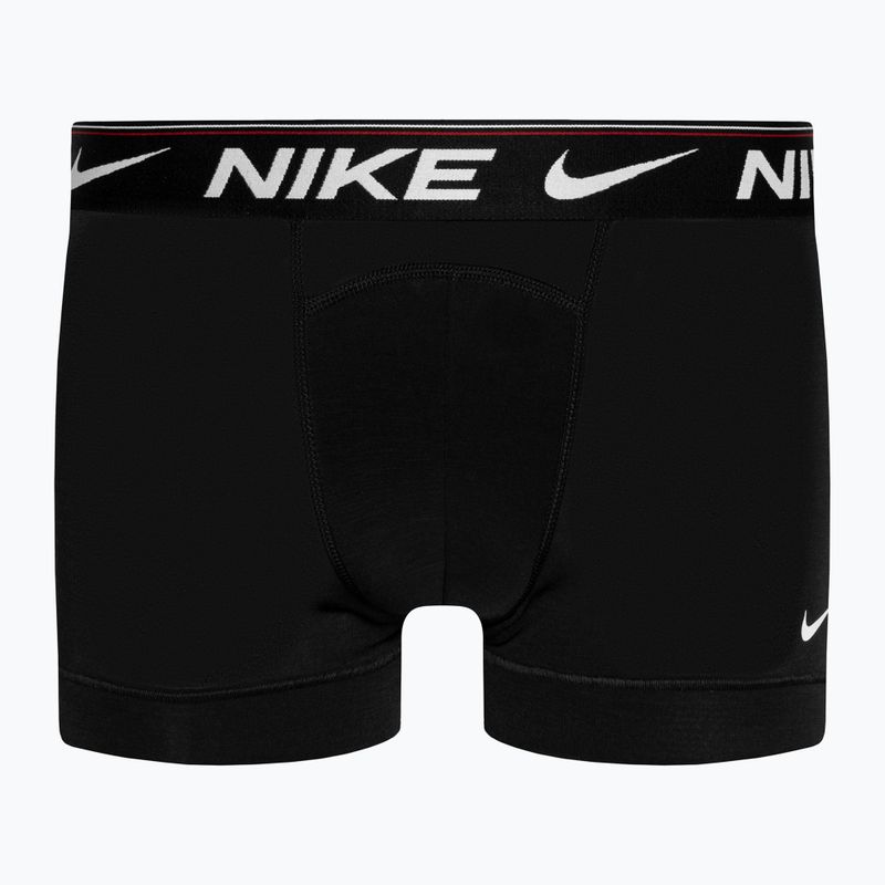 Чоловічі боксерські труси Nike Dri-FIT Ultra Comfort Trunk 3 пари спортивні червоні/насичений королівський/чорні 2