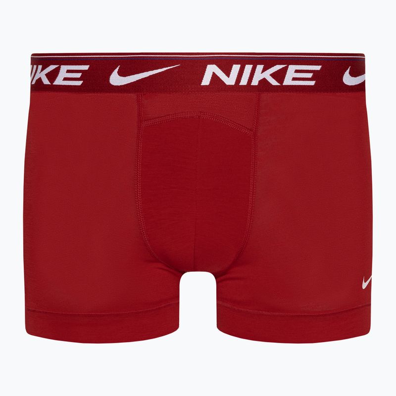 Чоловічі боксерські труси Nike Dri-FIT Ultra Comfort Trunk 3 пари спортивні червоні/насичений королівський/чорні 6