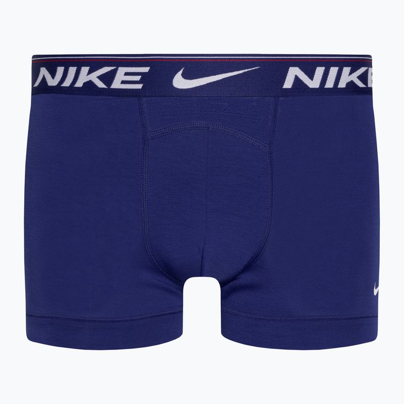 Чоловічі боксерські труси Nike Dri-FIT Ultra Comfort Trunk 3 пари спортивні червоні/насичений королівський/чорні 7