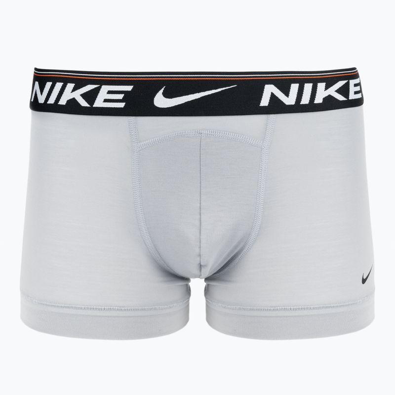 Чоловічі боксерські шорти Nike Dri-FIT Ultra Comfort Trunk 3 пари сірий/помаранчевий 2