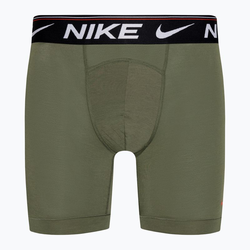 Чоловічі труси-боксери Nike Dri-FIT Ultra Comfort Brief 3 пари холодний сірий/середньо-оливковий/чорний 6