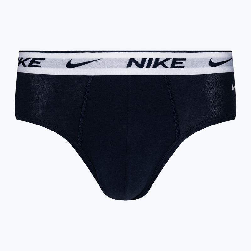 Чоловічі труси Nike Everyday Cotton Stretch Brief 3 пари сині/червоні/помаранчеві 4