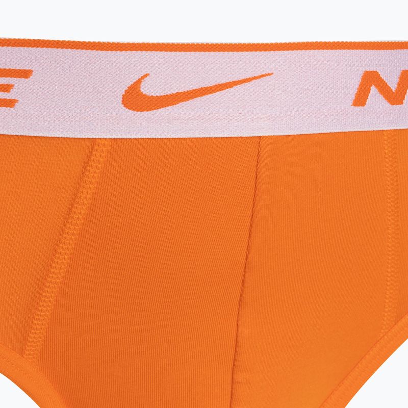 Чоловічі труси Nike Everyday Cotton Stretch Brief 3 пари сині/червоні/помаранчеві 6