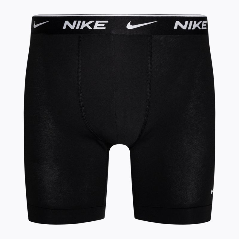 Чоловічі труси-боксери Nike Everyday Cotton Stretch Boxer Brief 3 пари груша/ верес сірий/чорний 4