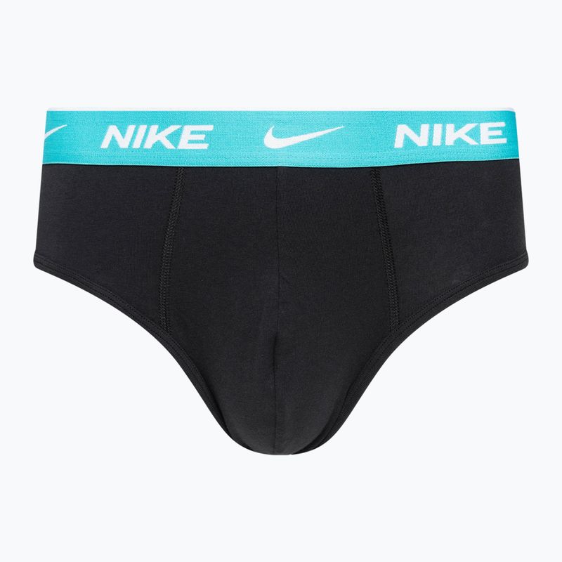 Труси-сліпи чоловічі Nike Everyday Cotton Stretch Brief 3 пари multicolor 2