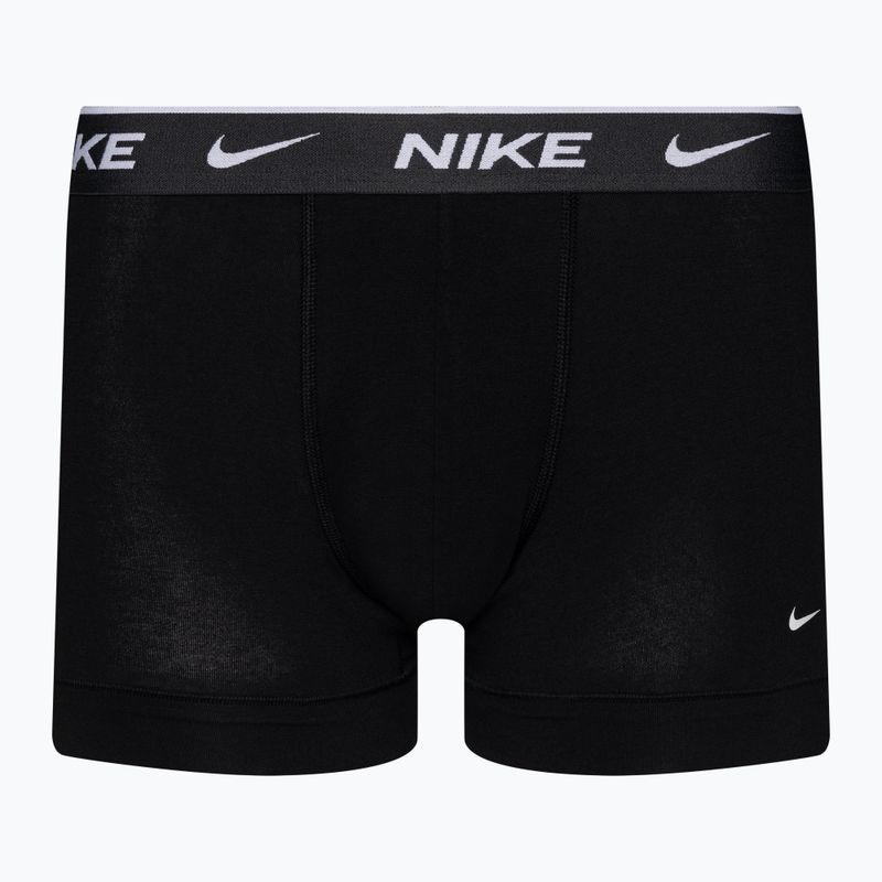 Чоловічі труси-боксери Nike Everyday Cotton Stretch Trunk 3 пари чорні/фіолетові/помаранчеві 2