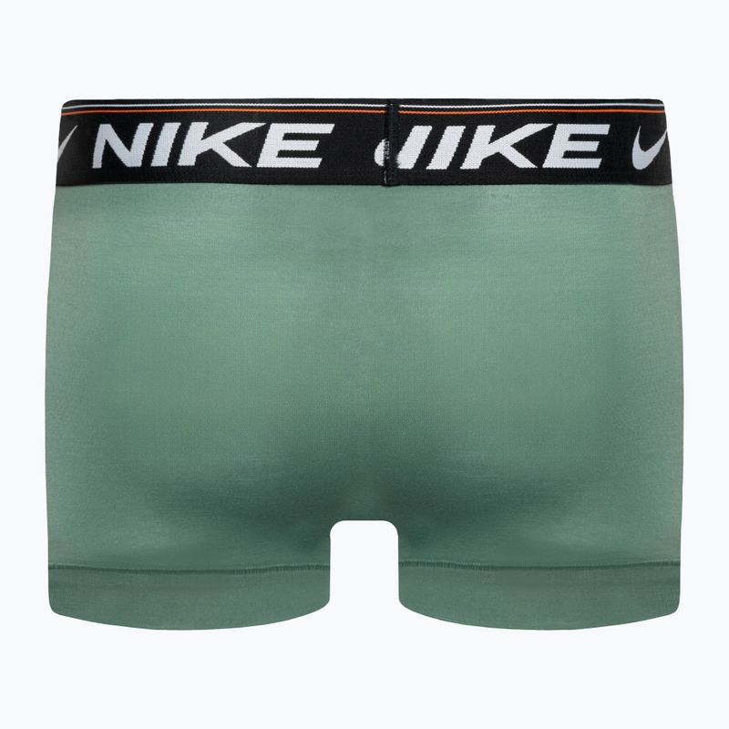 Чоловічі боксерські труси Nike Dri-FIT Ultra Comfort Trunk 3 пари бірюзовий/чорний/помаранчевий 5