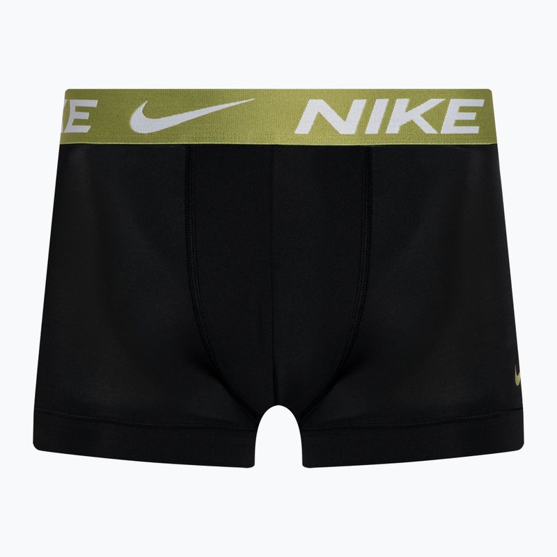 Чоловічі труси-боксери Nike Dri-Fit Essential Micro Trunk 3 пари чорний/синій/груша/антрацит 3