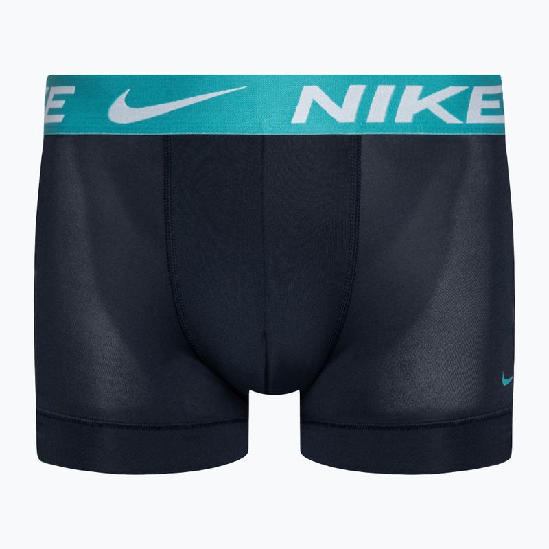 Чоловічі труси-боксери Nike Dri-Fit Essential Micro Trunk 3 пари сині/темно-сині/зелені 2