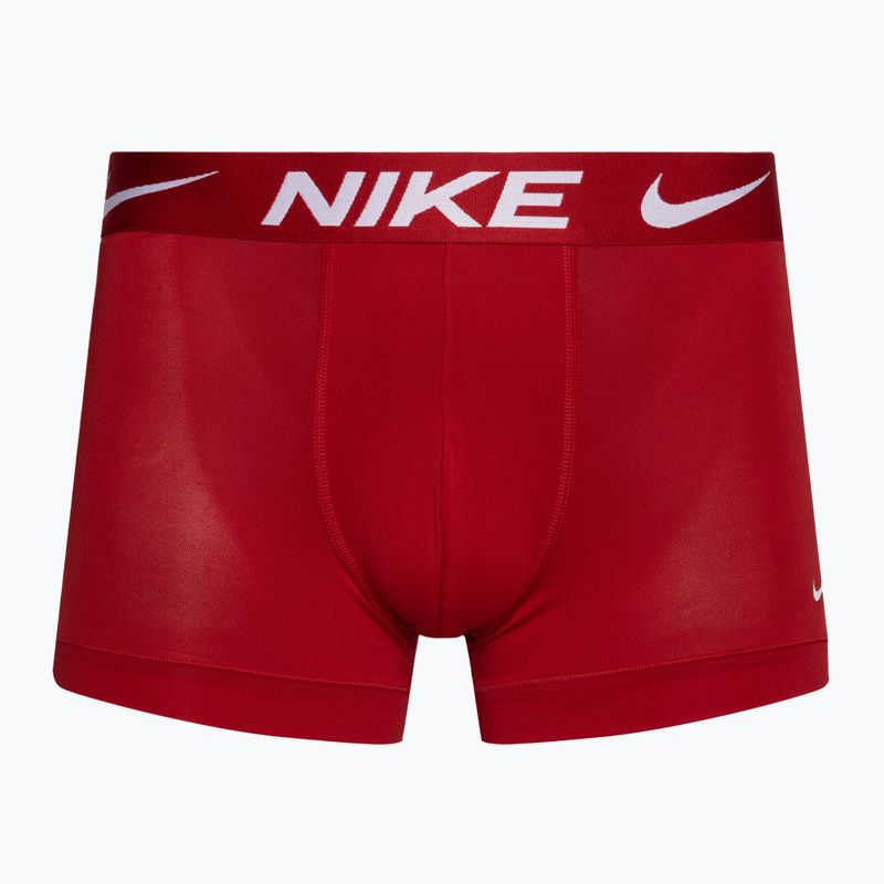 Чоловічі труси-боксери Nike Dri-Fit Essential Micro Trunk 3 пари чорні/червоні/сині 2