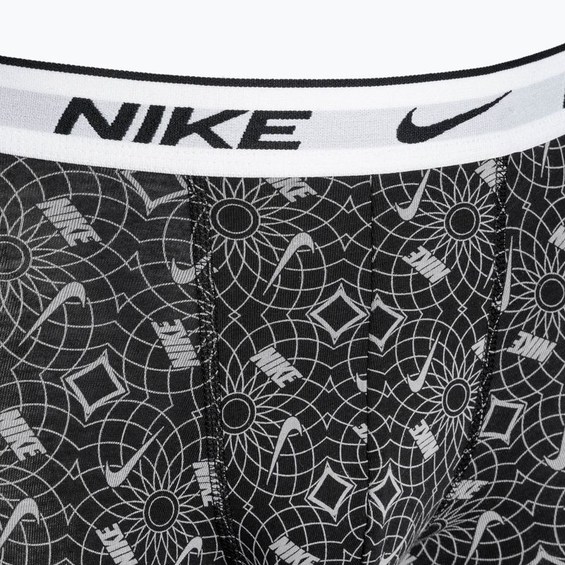 Чоловічі труси-боксери Nike Everyday Cotton Stretch Trunk 3 пари чорні/сині/сірі 6