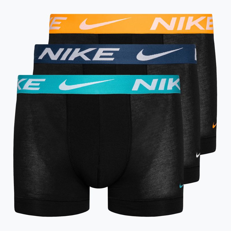 Чоловічі труси-боксери Nike Dri-Fit Essential Micro Trunk 3 пари сині/темно-сині/жовті