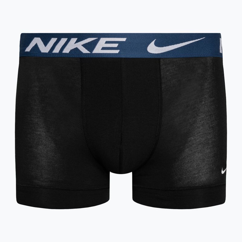 Чоловічі труси-боксери Nike Dri-Fit Essential Micro Trunk 3 пари сині/темно-сині/жовті 3