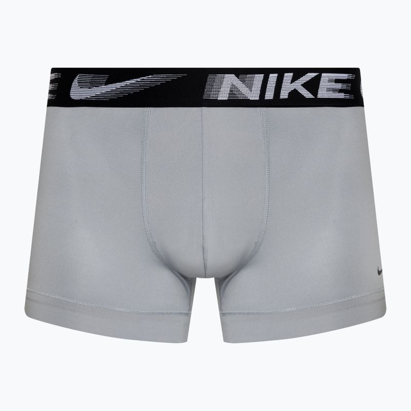 Чоловічі труси-боксери Nike Dri-Fit Essential Micro Trunk 3 пари фіолетовий/сірий/чорний 3