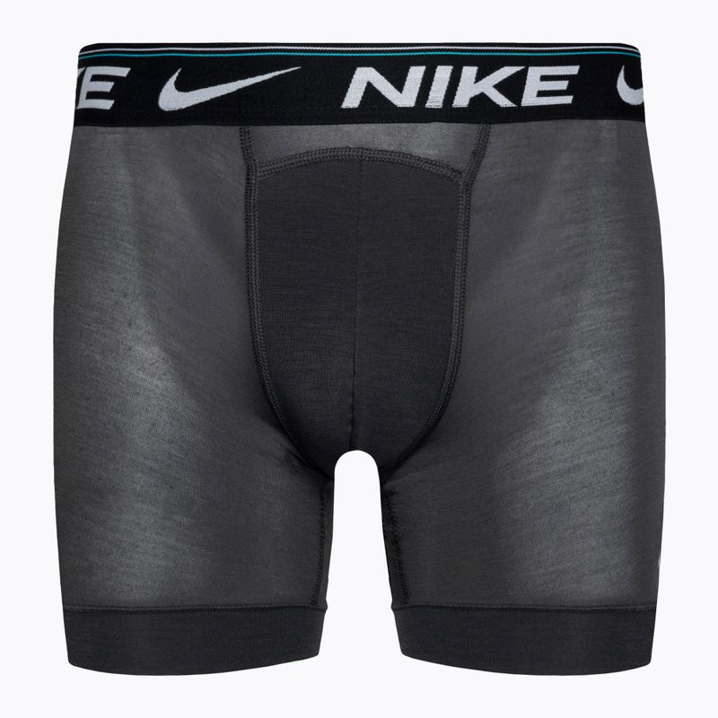 Чоловічі труси-боксери Nike Dri-FIT Ultra Comfort Brief 3 пари сині/сірі/бірюзові 4