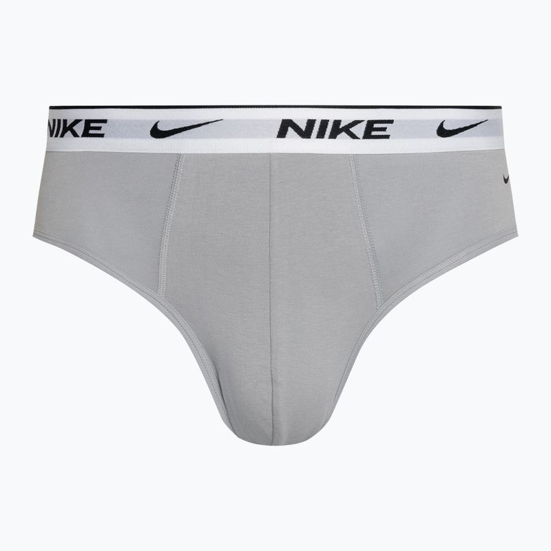 Чоловічі труси Nike Everyday Cotton Stretch Brief 3 пари зоряний синій/вовчий сірий/чорний білий 3
