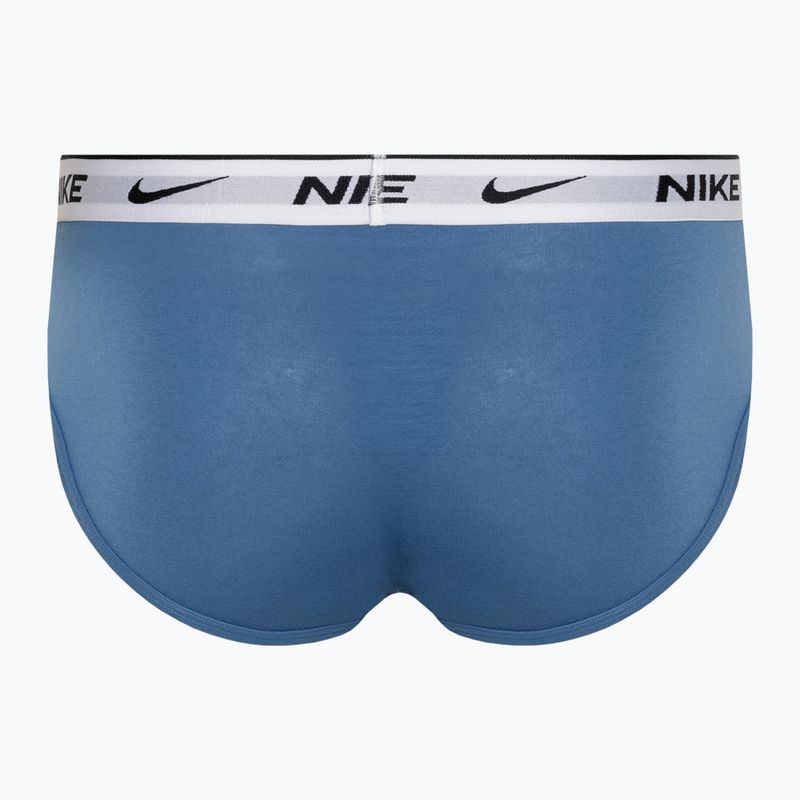Чоловічі труси Nike Everyday Cotton Stretch Brief 3 пари зоряний синій/вовчий сірий/чорний білий 5