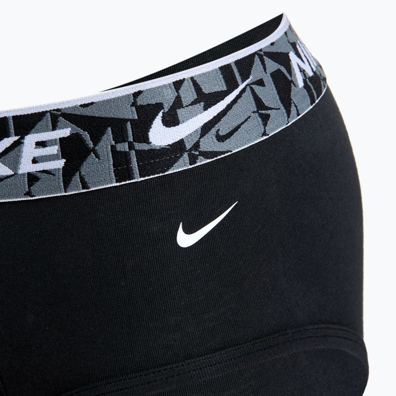 Труси чоловічі Nike Everyday Cotton Stretch Brief 3 пари black/green/black 6