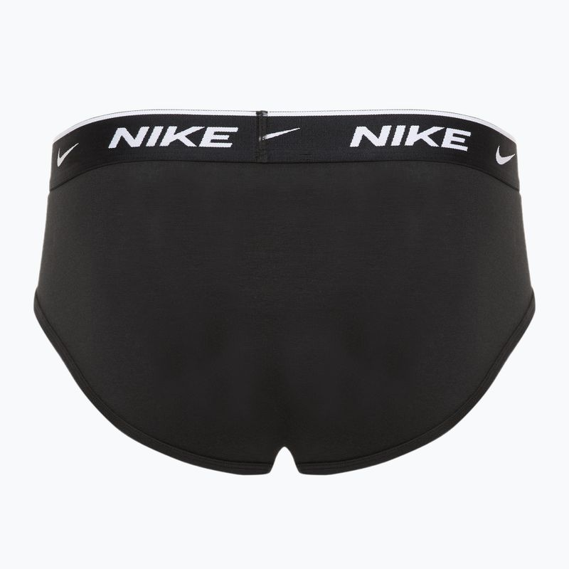 Труси чоловічі Nike Everyday Cotton Stretch Brief 3 пари black dusty/ast/arry navy 5