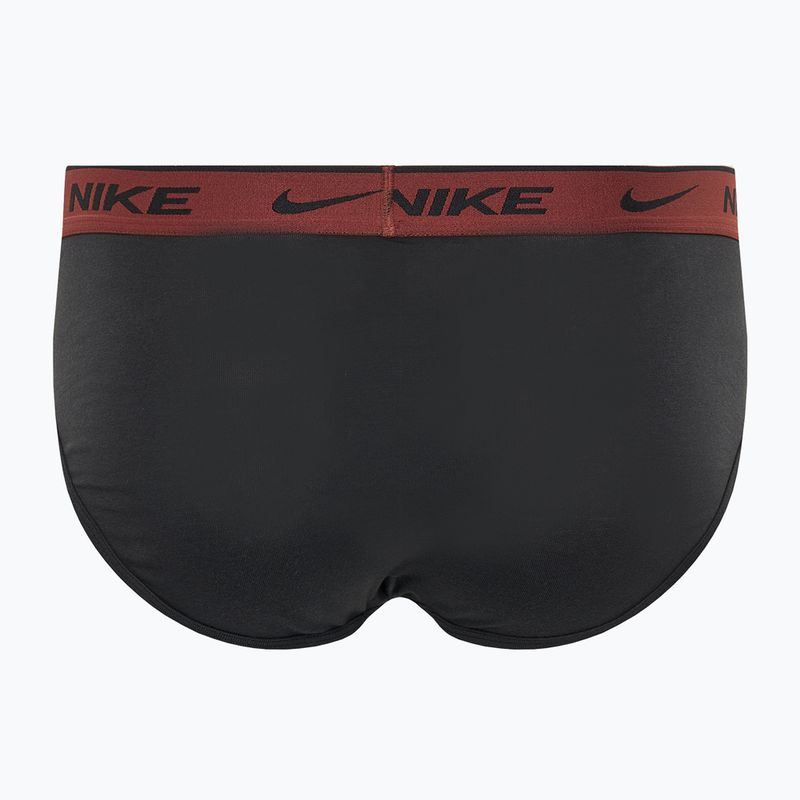 Труси чоловічі Nike Everyday Cotton Stretch Brief 3 пари cyber black/heather grey/dark pony 3