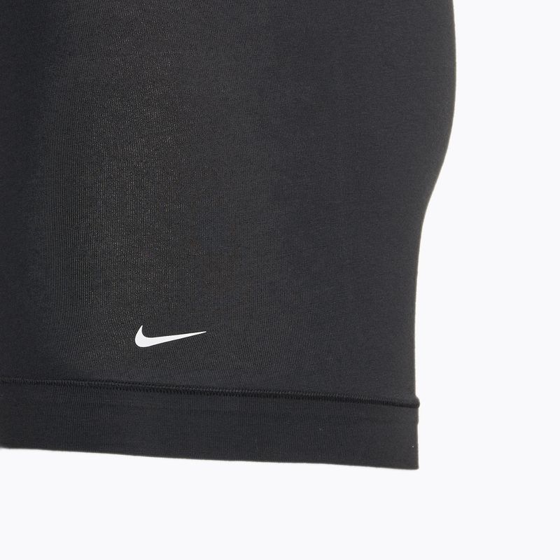 Чоловічі труси-боксери Nike Everyday Cotton Stretch Trunk 3 пари чорні/армійський темно-синій/чорні 4