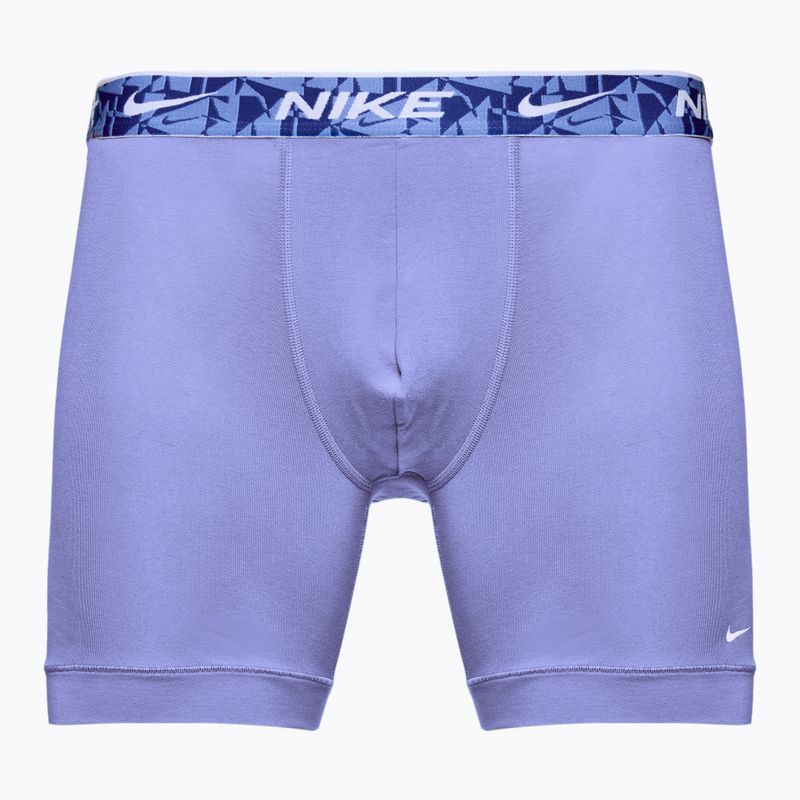 Чоловічі труси-боксери Nike Everyday Cotton Stretch 3 пари зелений/чорний 3