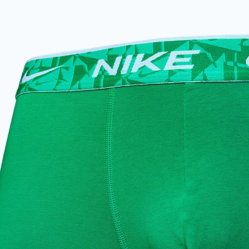 Чоловічі труси-боксери Nike Everyday Cotton Stretch 3 пари зелений/чорний 6