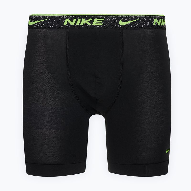 Чоловічі труси-боксери Nike Everyday Cotton Stretch 3 пари чорні мульти 5