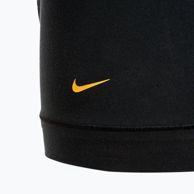 Чоловічі труси-боксери Nike Everyday Cotton Stretch Trunk 3 пари чорний/золотий/гіпермалиновий 6