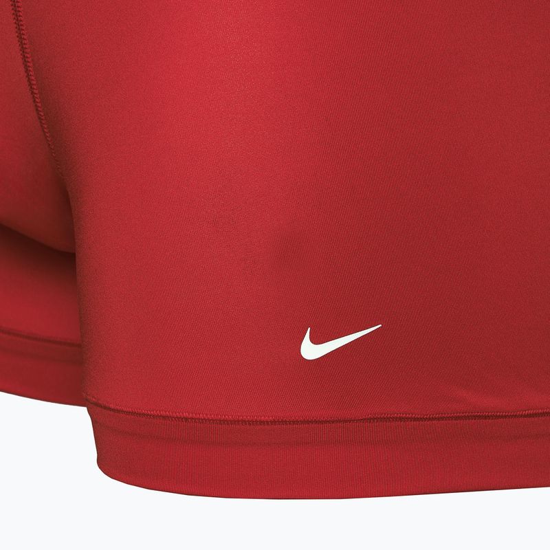 Труси чоловічі Nike Dri-Fit Essential 3 пари swoosh life print/uni red/black 7