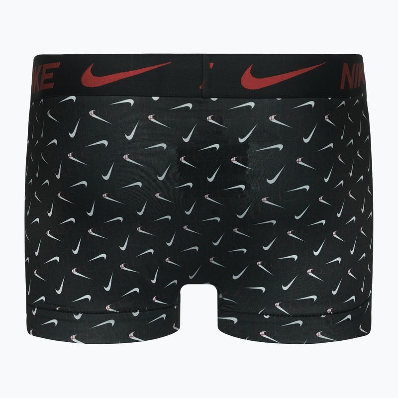 Труси чоловічі Nike Dri-Fit Essential 3 пари swoosh life print/uni red/black 9